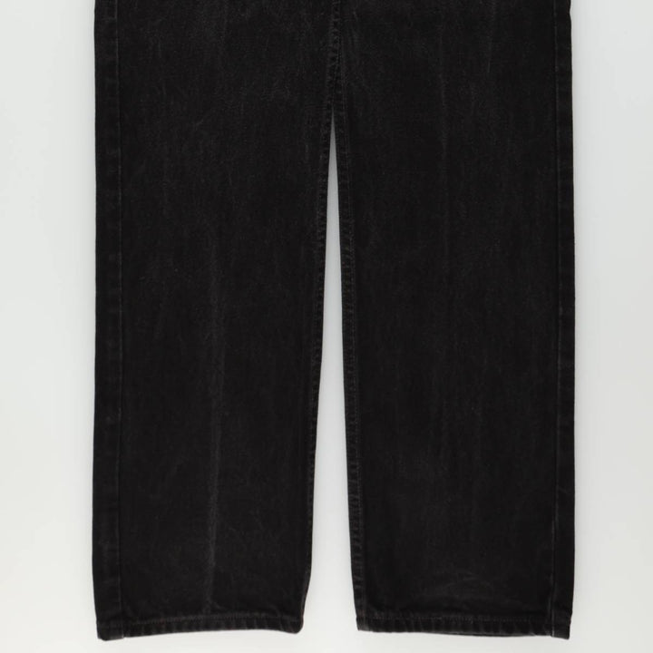 90'S Levi's 505 Tapered Denim Pants, Men's, Size W32, Vintage cotton black type Vintage Second Hand