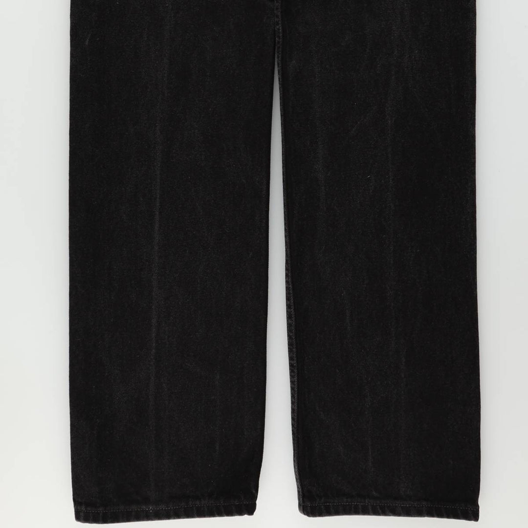 90'S Levi's 505 Tapered Denim Pants, Men's, Size W32, Vintage cotton black type Vintage Second Hand