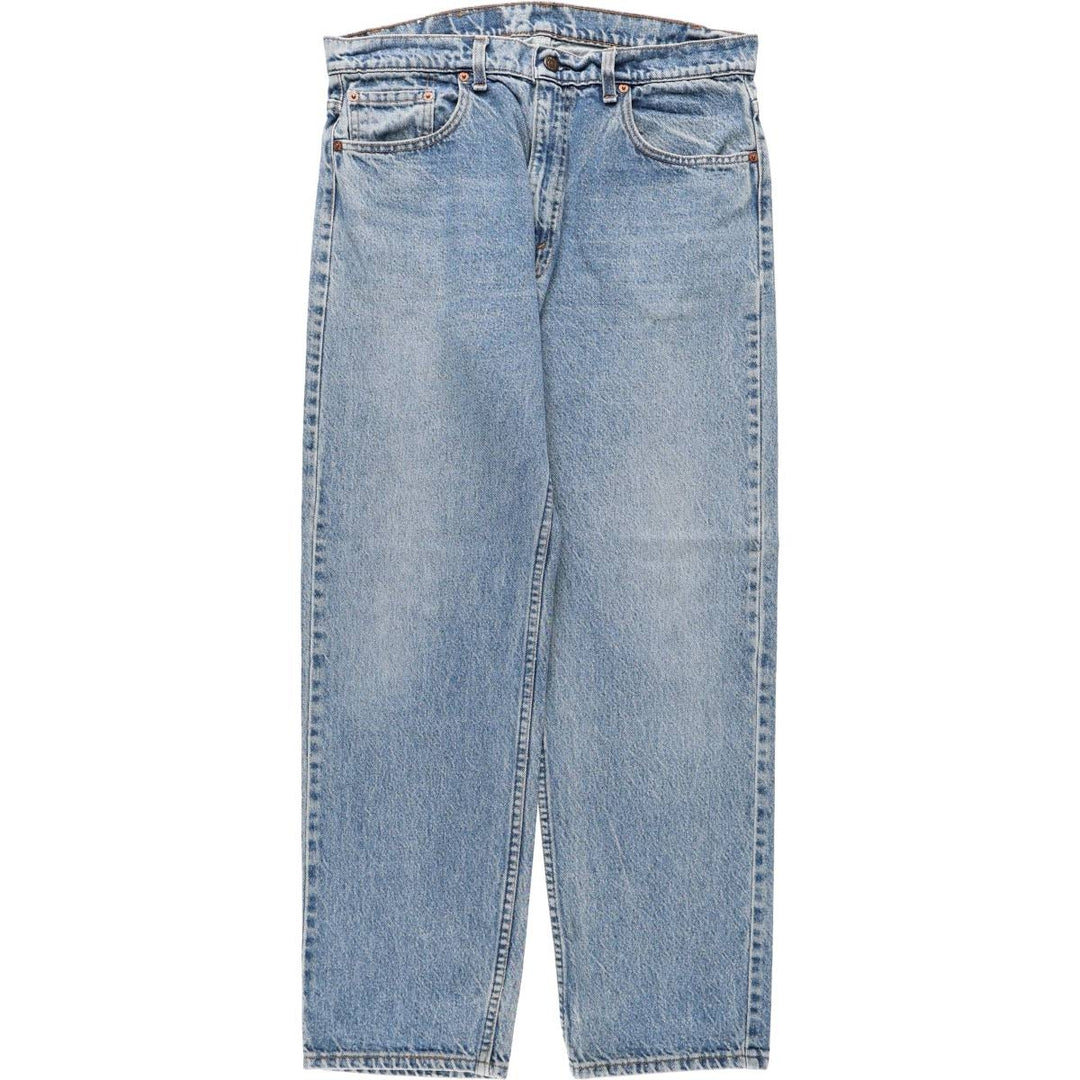 1990'S Levi's 505-0218 Tapered Denim Pants, Made in USA, Men's W35 (approx.), Vintage cotton blue type Vintage Second Hand