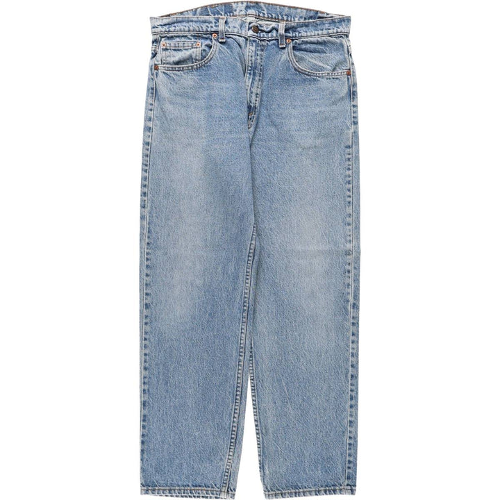 1990'S Levi's 505-0218 Tapered Denim Pants, Made in USA, Men's W35 (approx.), Vintage cotton blue type Vintage Second Hand