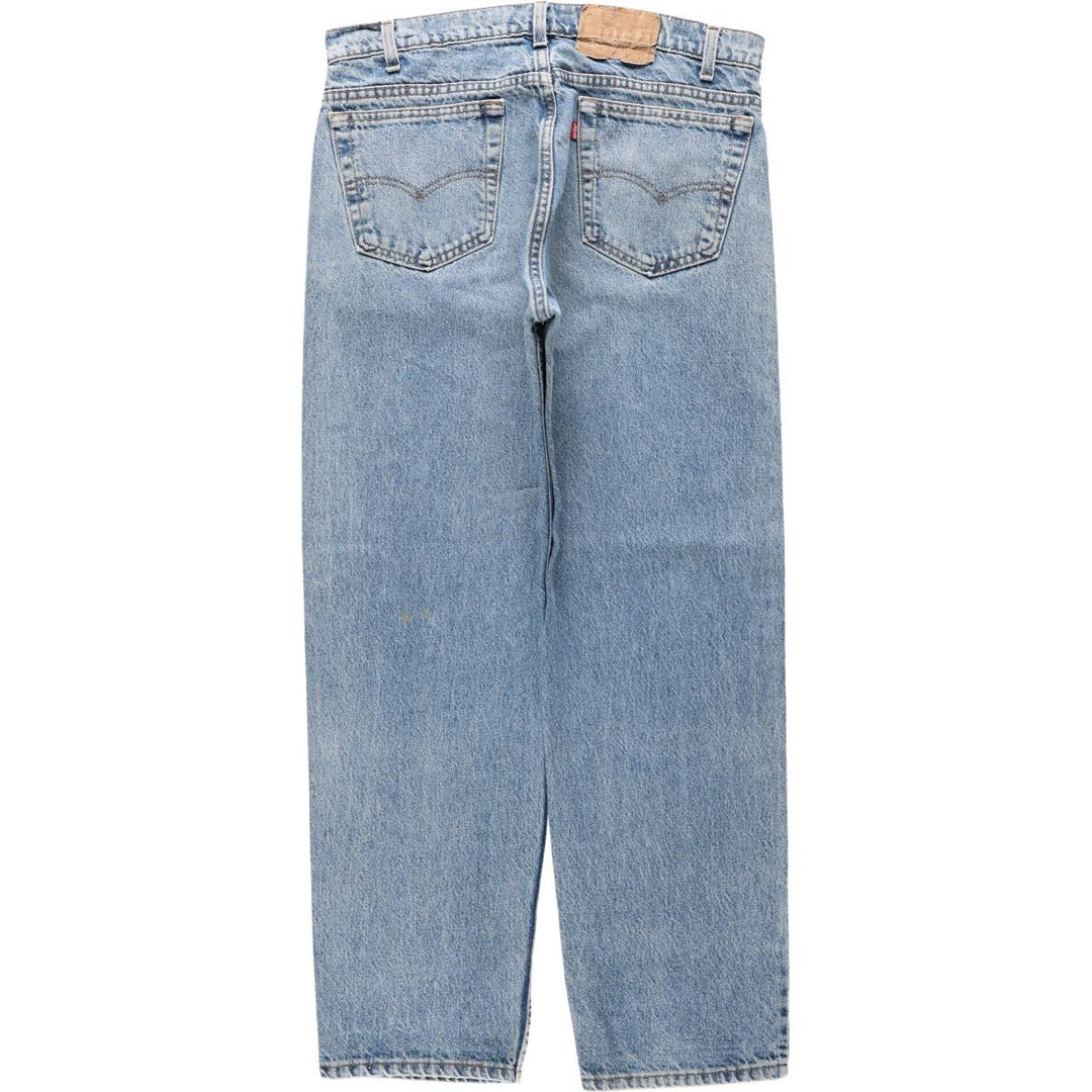 1990'S Levi's 505-0218 Tapered Denim Pants, Made in USA, Men's W35 (approx.), Vintage cotton blue type Vintage Second Hand