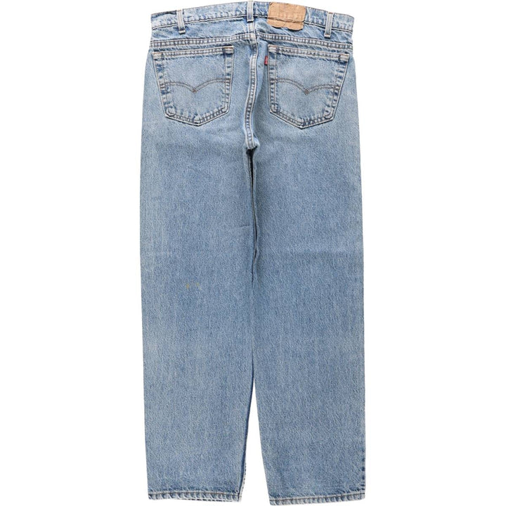 1990'S Levi's 505-0218 Tapered Denim Pants, Made in USA, Men's W35 (approx.), Vintage cotton blue type Vintage Second Hand
