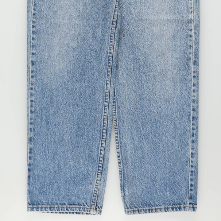 1990'S Levi's 505-0218 Tapered Denim Pants, Made in USA, Men's W35 (approx.), Vintage cotton blue type Vintage Second Hand