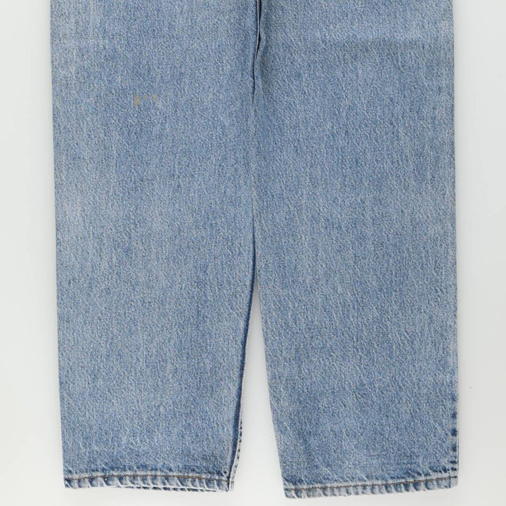 1990'S Levi's 505-0218 Tapered Denim Pants, Made in USA, Men's W35 (approx.), Vintage cotton blue type Vintage Second Hand