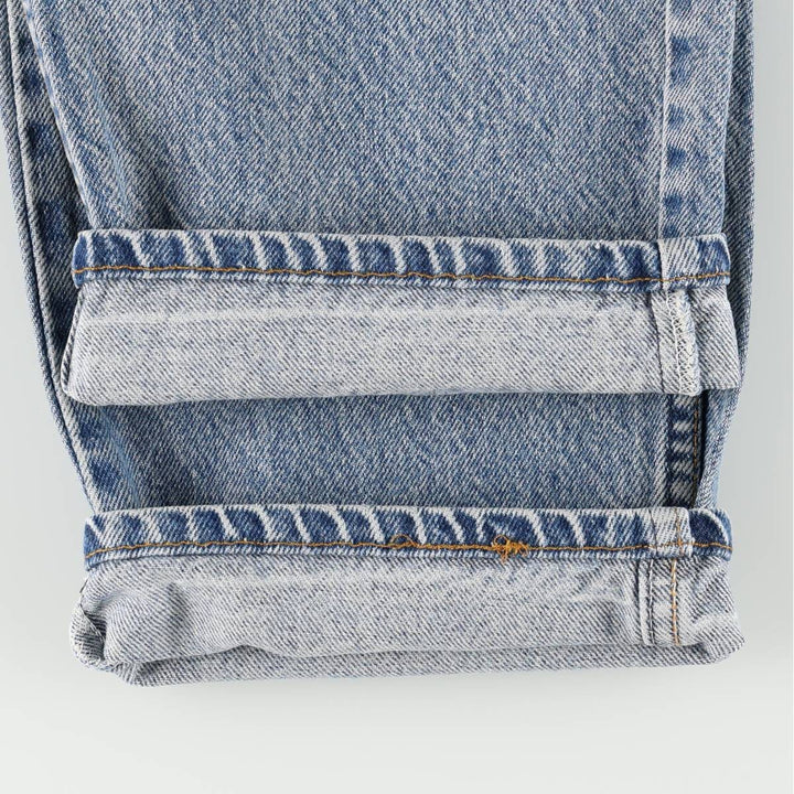1990'S Levi's 505-0218 Tapered Denim Pants, Made in USA, Men's W35 (approx.), Vintage cotton blue type Vintage Second Hand