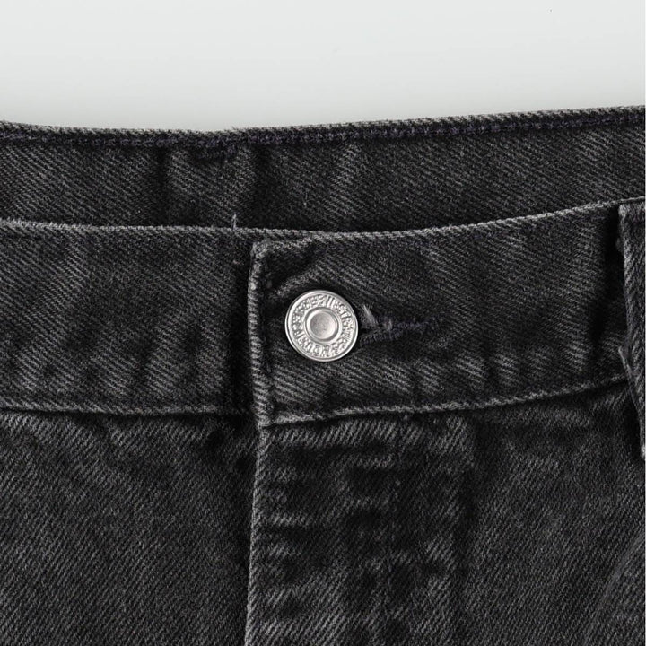 90'S Levi's 505 Tapered Denim Pants, Men's W35 (approx.), Vintage cotton black type Vintage Second Hand