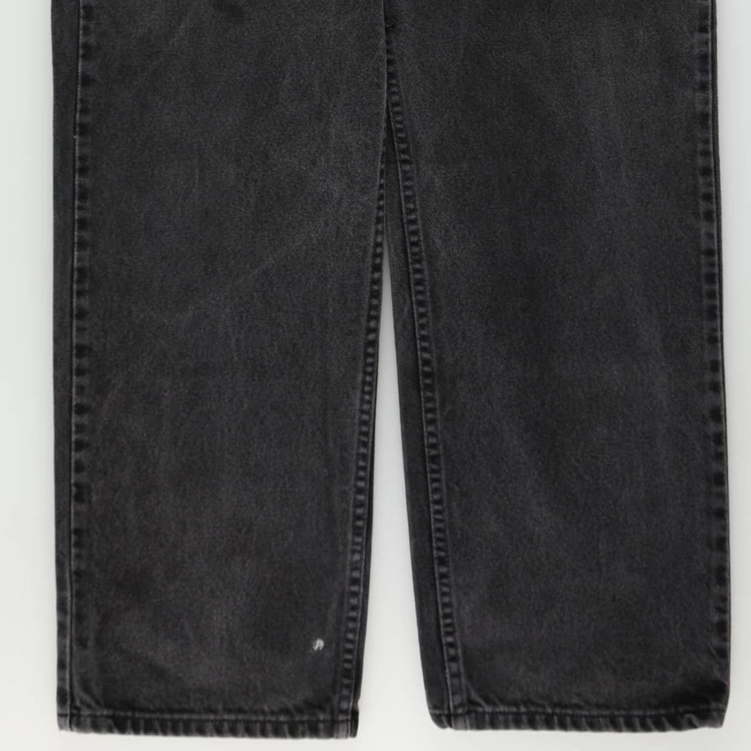 90'S Levi's 505 Tapered Denim Pants, Men's W35 (approx.), Vintage cotton black type Vintage Second Hand