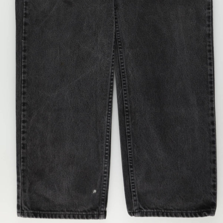 90'S Levi's 505 Tapered Denim Pants, Men's W35 (approx.), Vintage cotton black type Vintage Second Hand