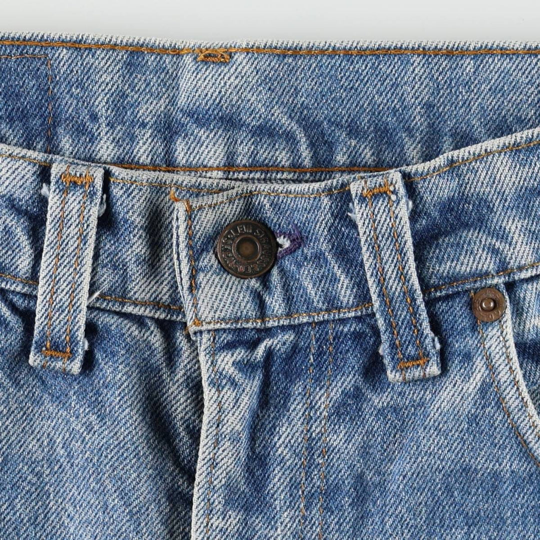1980'S Levi's 505 Tapered Denim Pants, Made in USA, Men's Size W32 (approx.), Vintage cotton blue type Vintage Second Hand