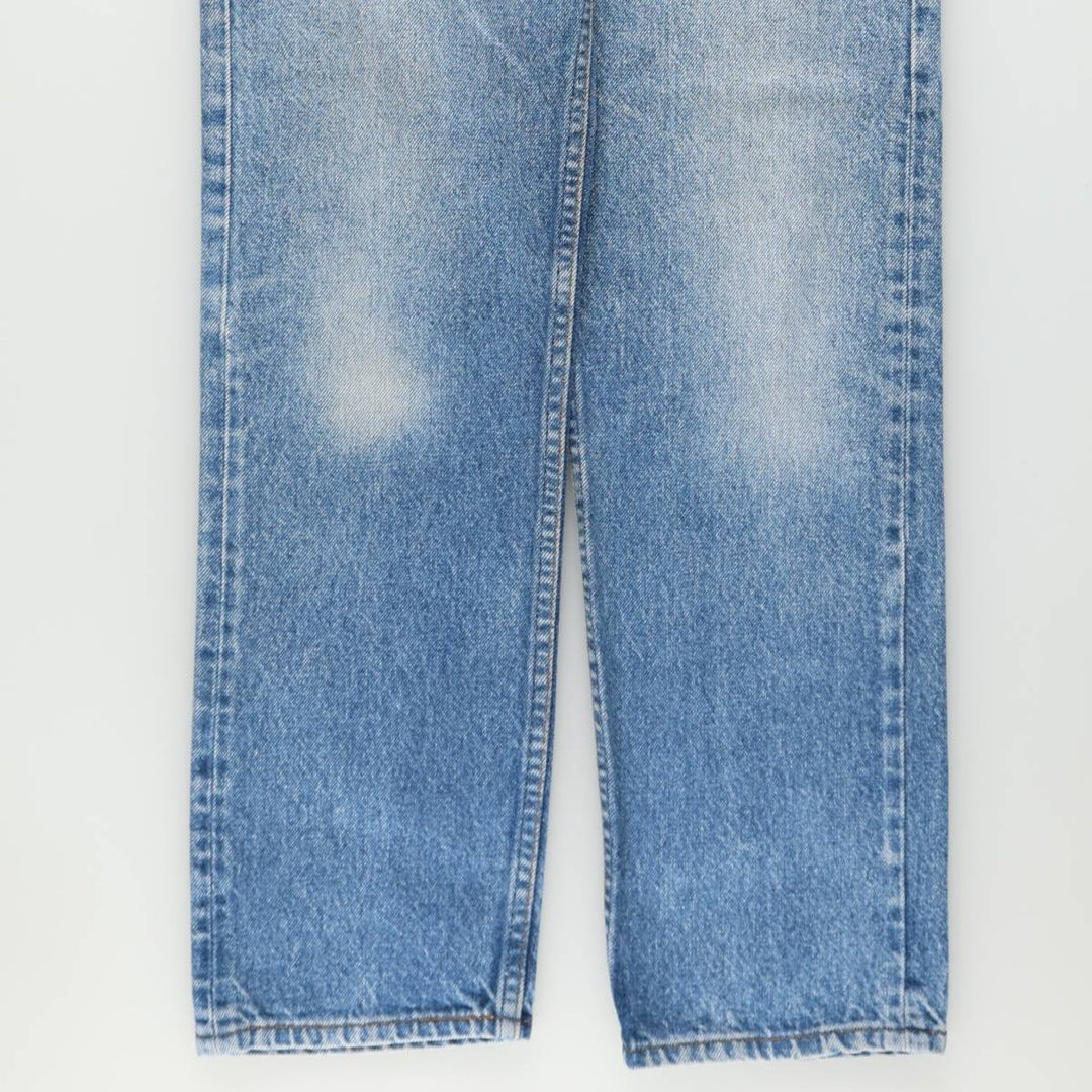 1980'S Levi's 505 Tapered Denim Pants, Made in USA, Men's Size W32 (approx.), Vintage cotton blue type Vintage Second Hand