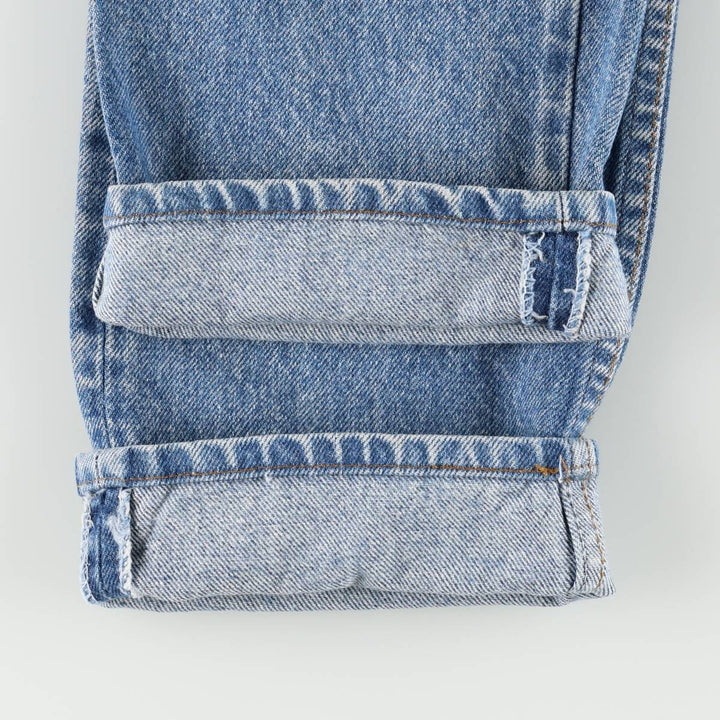 1980'S Levi's 505 Tapered Denim Pants, Made in USA, Men's Size W32 (approx.), Vintage cotton blue type Vintage Second Hand