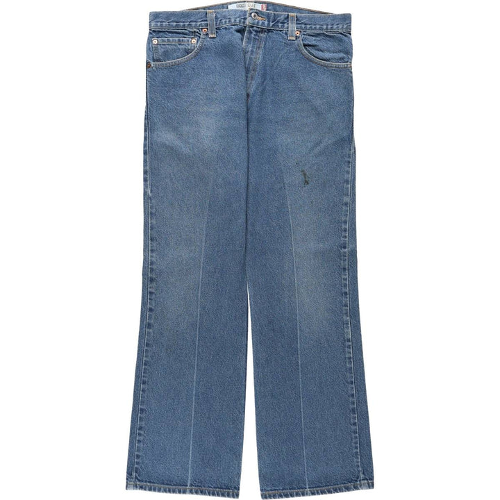 Levi's 517 Boot Cut Denim Pants, Men's, Size 36 cotton blue type Vintage Second Hand