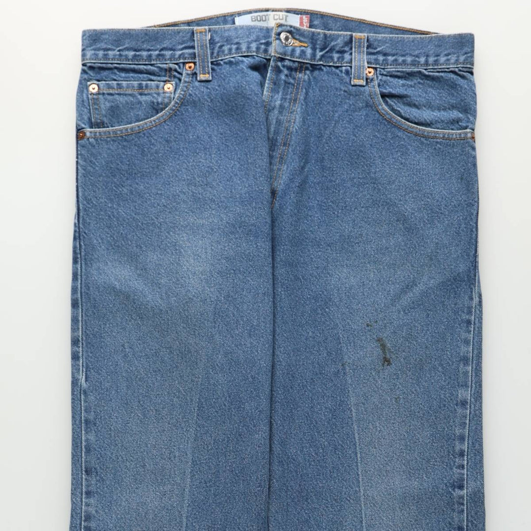 Levi's 517 Boot Cut Denim Pants, Men's, Size 36 cotton blue type Vintage Second Hand