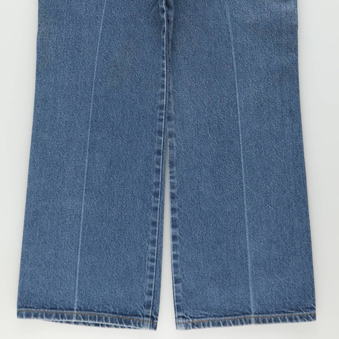 Levi's 517 Boot Cut Denim Pants, Men's, Size 36 cotton blue type Vintage Second Hand