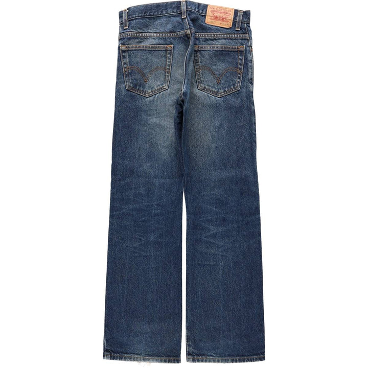 Levi's 517 BOOT CUT Bootcut denim pants for men, size w32 cotton blue type Vintage Second Hand