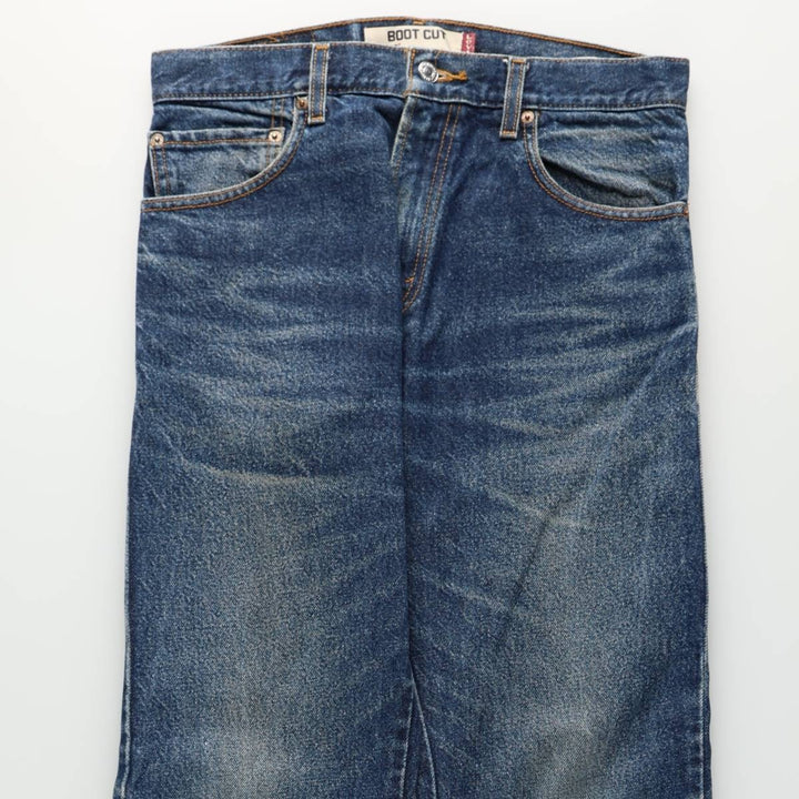 Levi's 517 BOOT CUT Bootcut denim pants for men, size w32 cotton blue type Vintage Second Hand