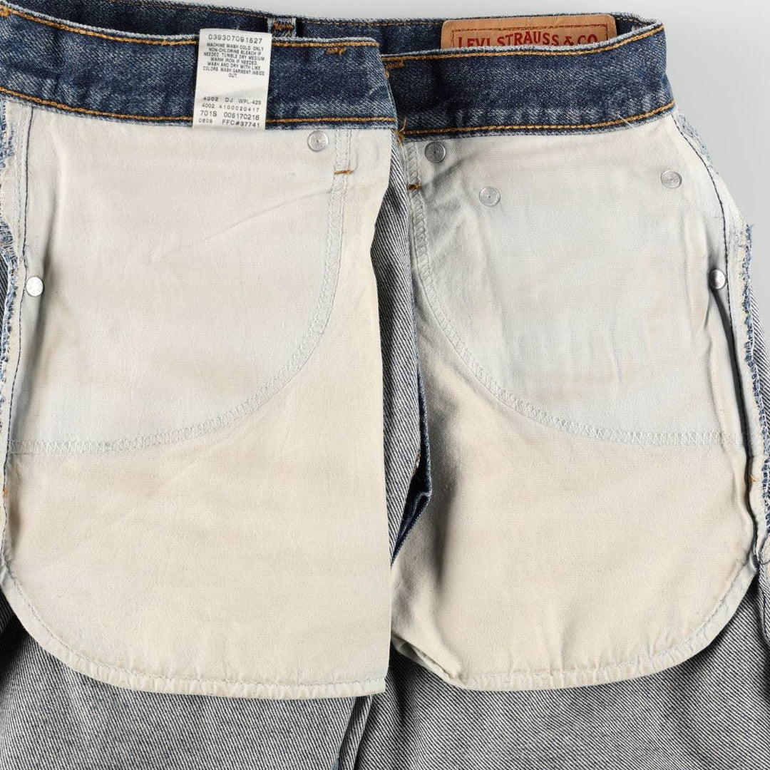 Levi's 517 BOOT CUT Bootcut denim pants for men, size w32 cotton blue type Vintage Second Hand