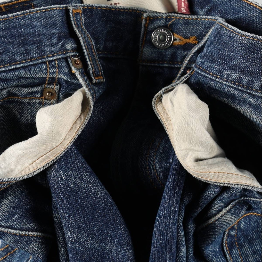 Levi's 517 BOOT CUT Bootcut denim pants for men, size w32 cotton blue type Vintage Second Hand