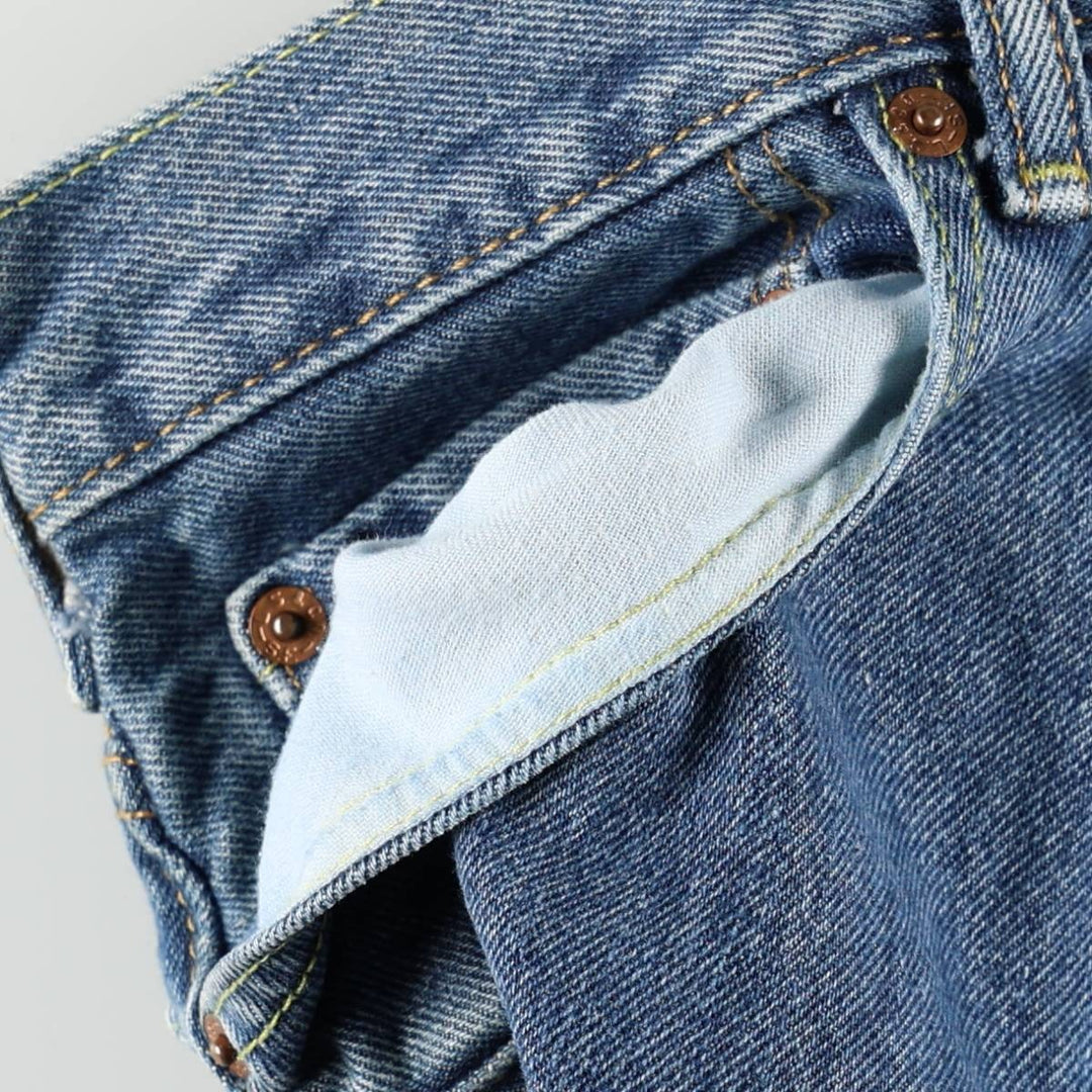 Levi's 517 Bootcut Denim Pants for Men, W31 equivalent cotton blue type Vintage Second Hand