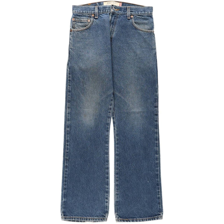 Levi's 517 BOOT CUT Bootcut denim pants for men, size w31 cotton blue type Vintage Second Hand