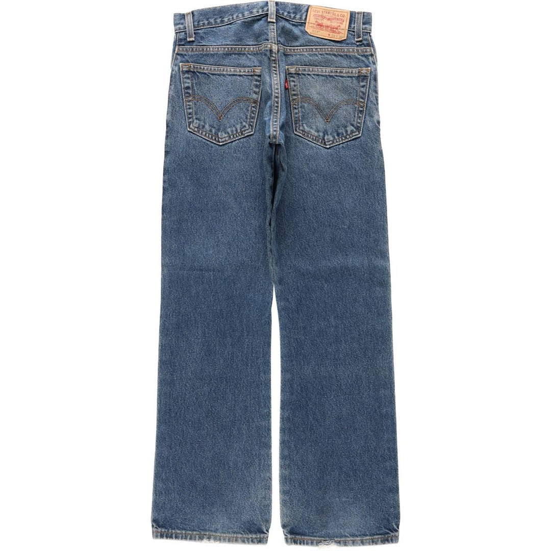 Levi's 517 BOOT CUT Bootcut denim pants for men, size w31 cotton blue type Vintage Second Hand