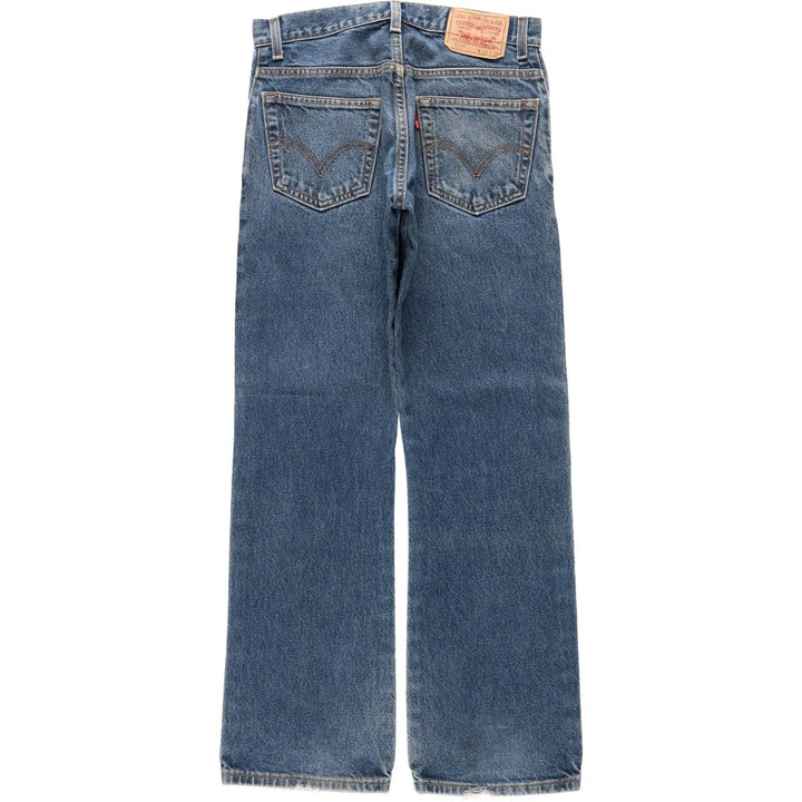 Levi's 517 BOOT CUT Bootcut denim pants for men, size w31 cotton blue type Vintage Second Hand