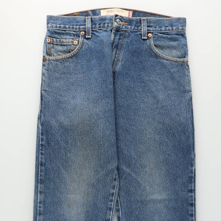 Levi's 517 BOOT CUT Bootcut denim pants for men, size w31 cotton blue type Vintage Second Hand