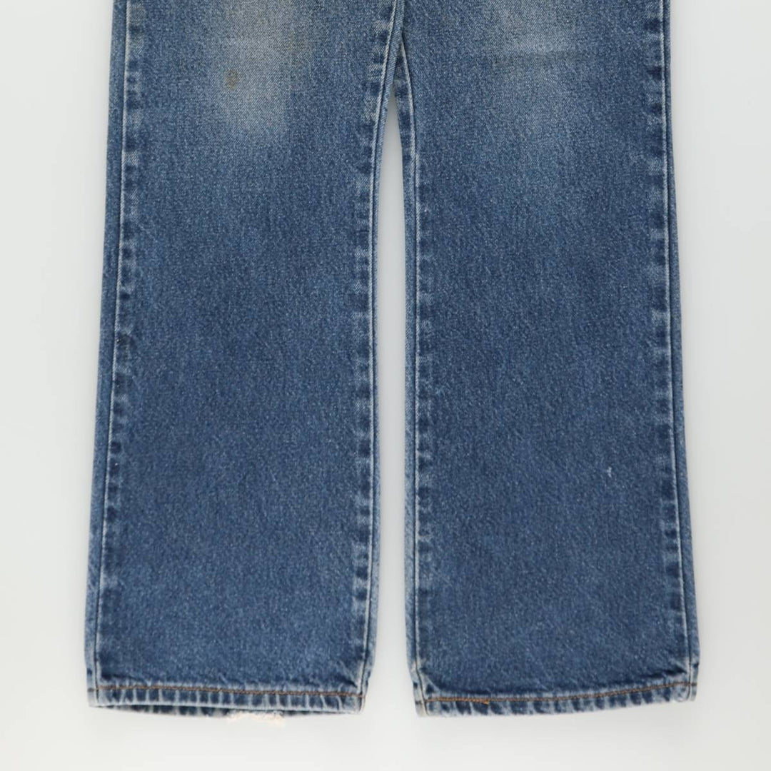 Levi's 517 BOOT CUT Bootcut denim pants for men, size w31 cotton blue type Vintage Second Hand