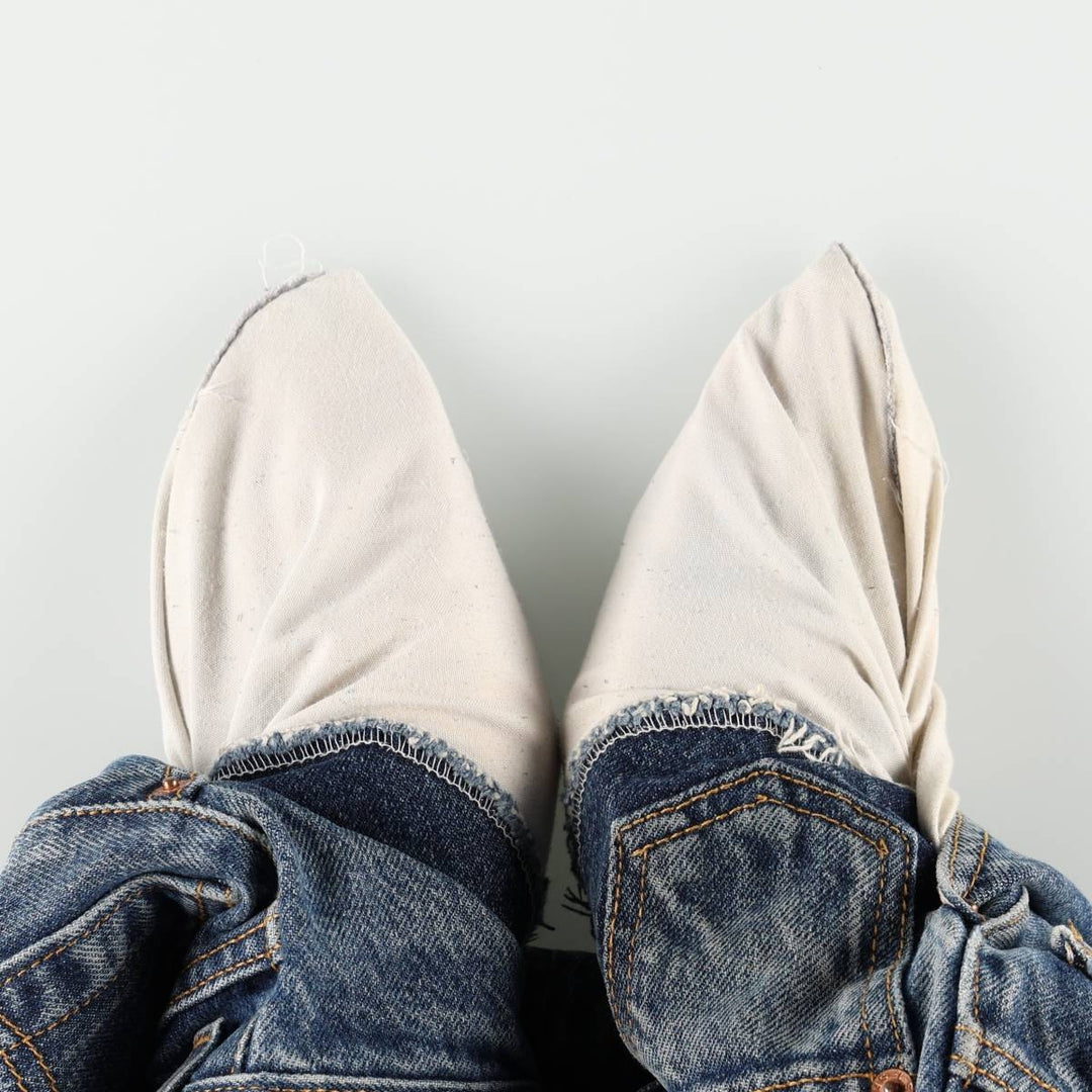 Levi's 517 BOOT CUT Bootcut denim pants for men, size w31 cotton blue type Vintage Second Hand