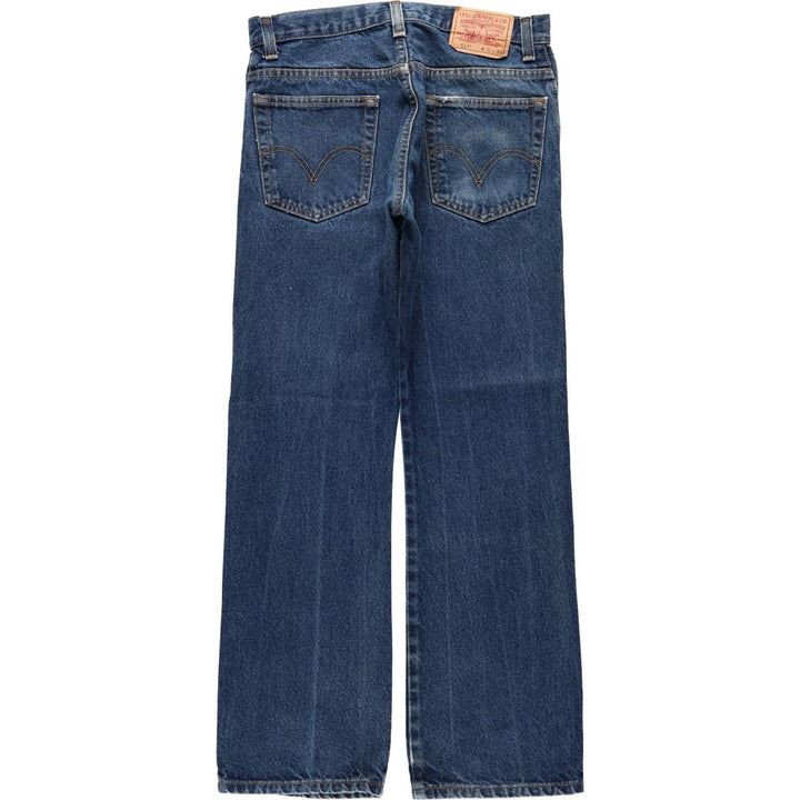 Levi's 517 BOOT CUT Bootcut denim pants for men, size w33 cotton blue type Vintage Second Hand