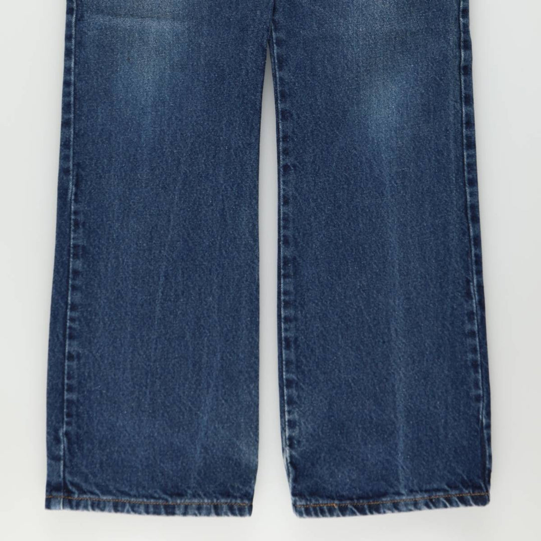 Levi's 517 BOOT CUT Bootcut denim pants for men, size w33 cotton blue type Vintage Second Hand