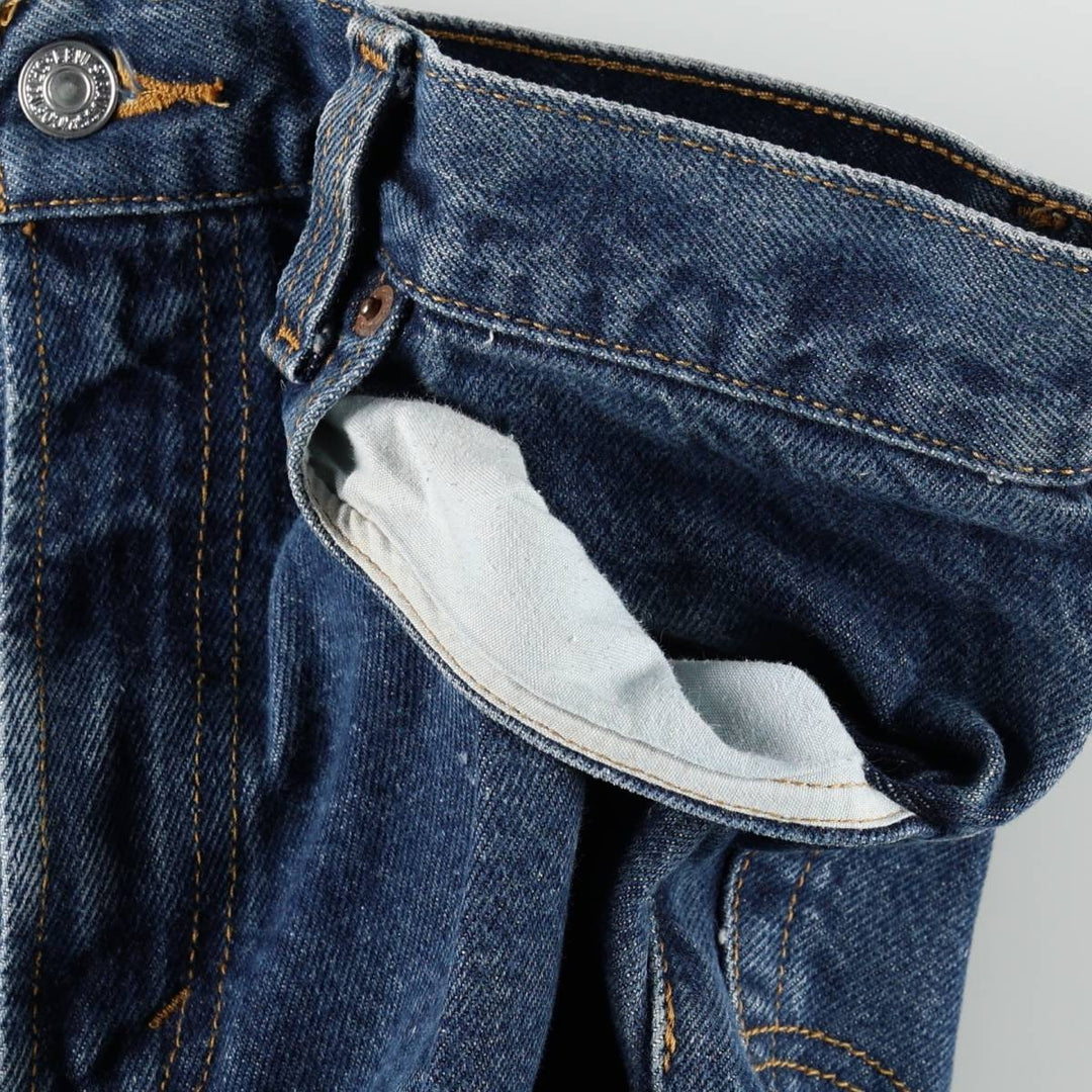 Levi's 517 BOOT CUT Bootcut denim pants for men, size w33 cotton blue type Vintage Second Hand