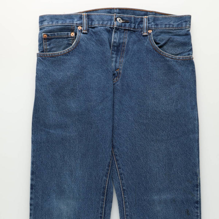 Levi's 517 Bootcut Denim Pants for Men, Size W34 cotton blue type Vintage Second Hand