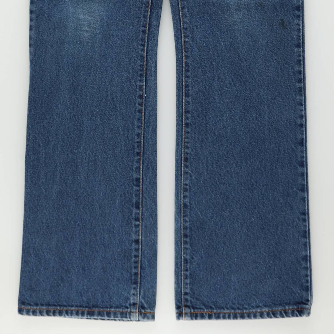 Levi's 517 Bootcut Denim Pants for Men, Size W34 cotton blue type Vintage Second Hand