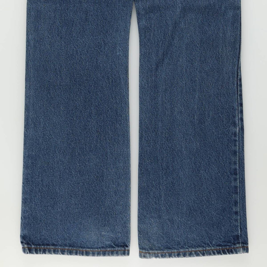 Levi's 517 Bootcut Denim Pants for Men, Size W34 cotton blue type Vintage Second Hand