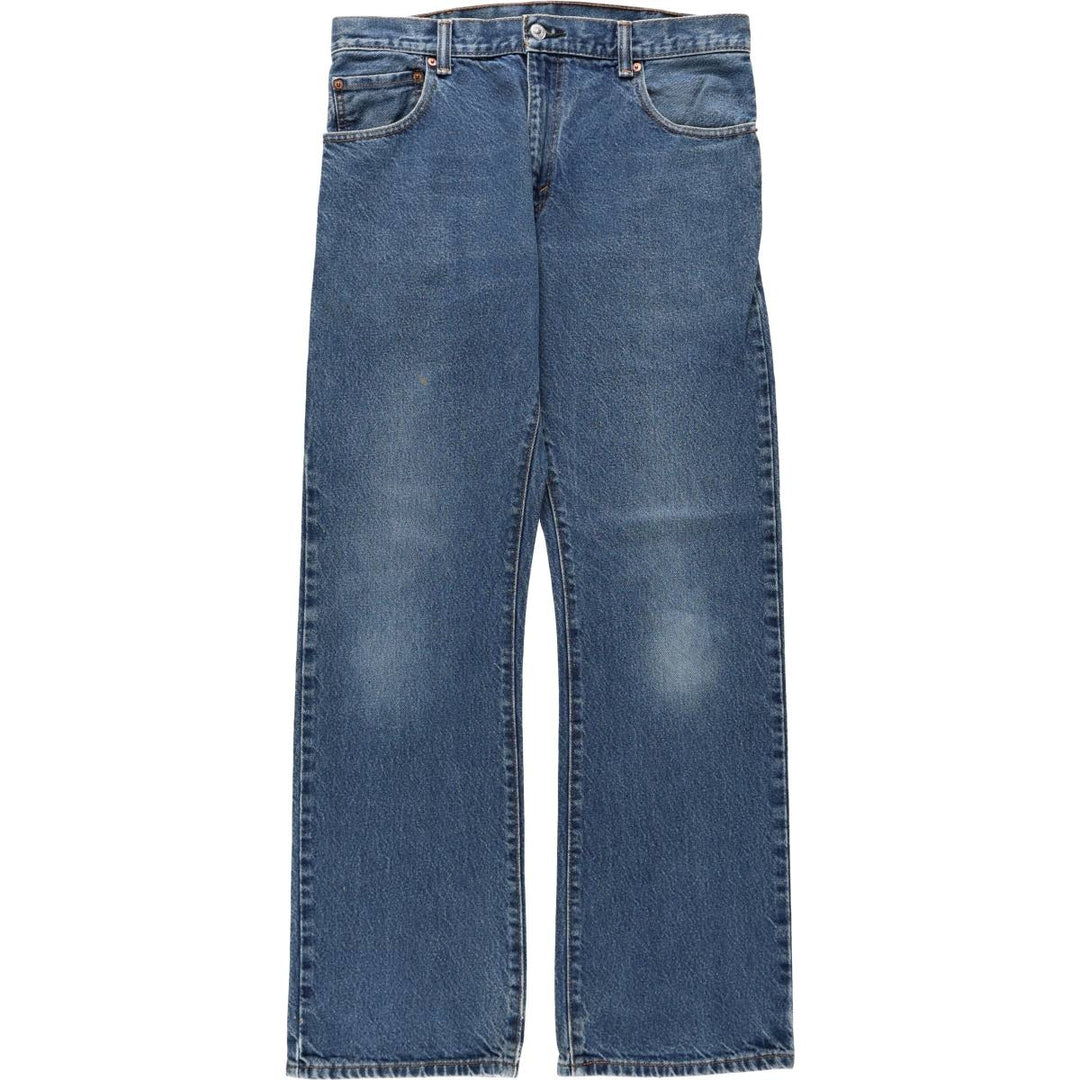 Levi's 517 Bootcut Denim Pants for Men, Size W34 cotton blue type Vintage Second Hand