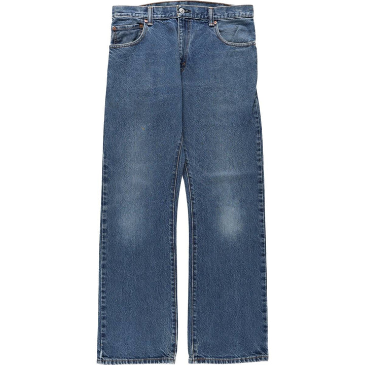 Levi's 517 Bootcut Denim Pants for Men, Size W34 cotton blue type Vintage Second Hand