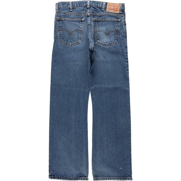 Levi's 517 Bootcut Denim Pants for Men, Size W34 cotton blue type Vintage Second Hand