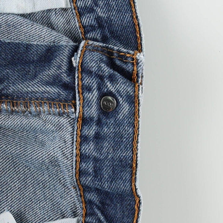 Levi's 517 Bootcut Denim Pants for Men, Size W34 cotton blue type Vintage Second Hand