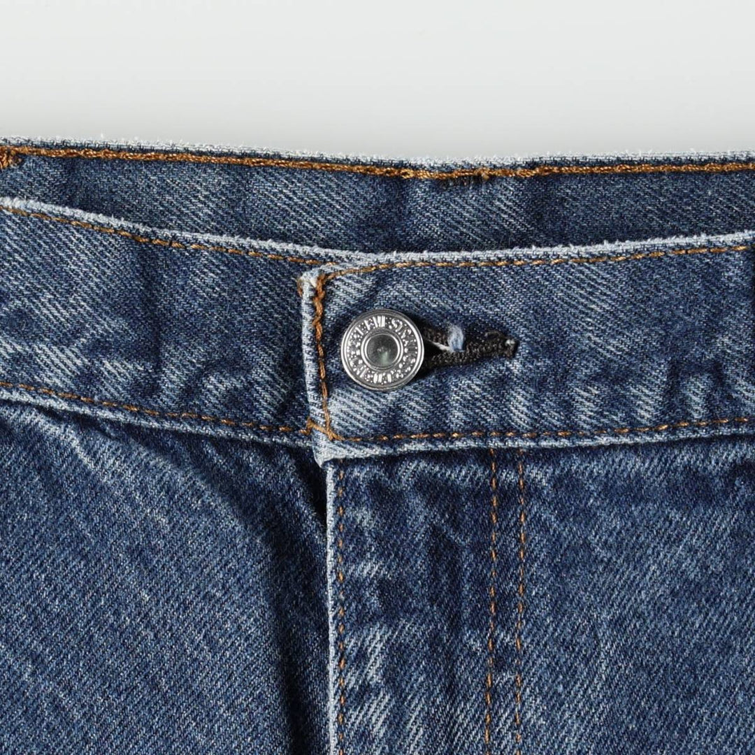 Levi's 517 Bootcut Denim Pants for Men, Size W34 cotton blue type Vintage Second Hand