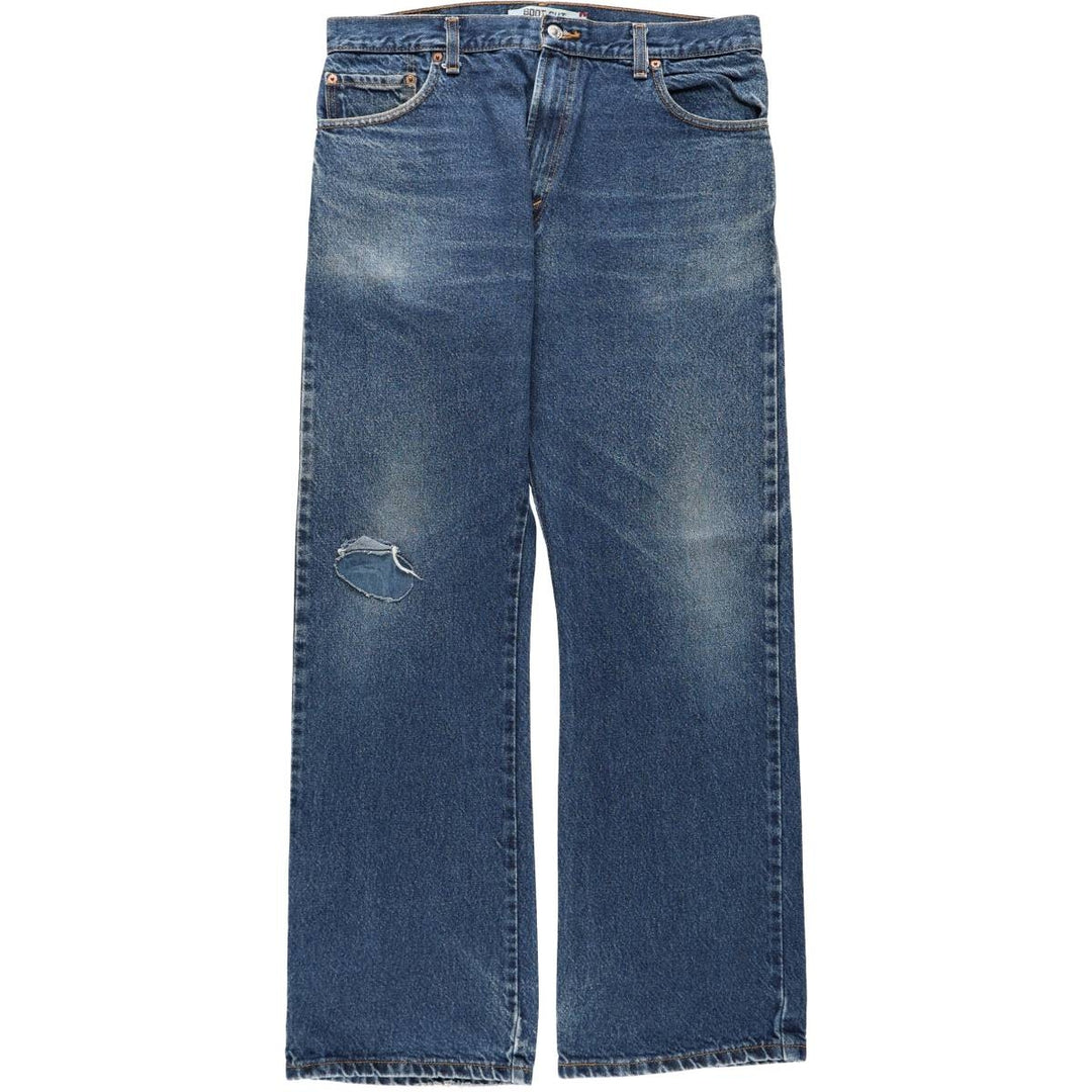 Levi's 517 Boot Cut Denim Pants, Men's, Size 36 cotton blue type Vintage Second Hand