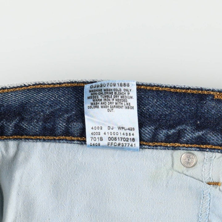 Levi's 517 Boot Cut Denim Pants, Men's, Size 36 cotton blue type Vintage Second Hand