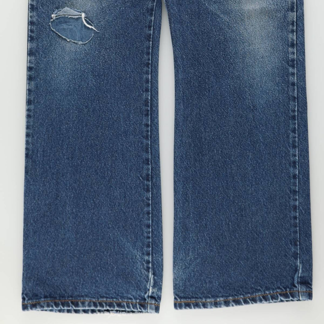 Levi's 517 Boot Cut Denim Pants, Men's, Size 36 cotton blue type Vintage Second Hand