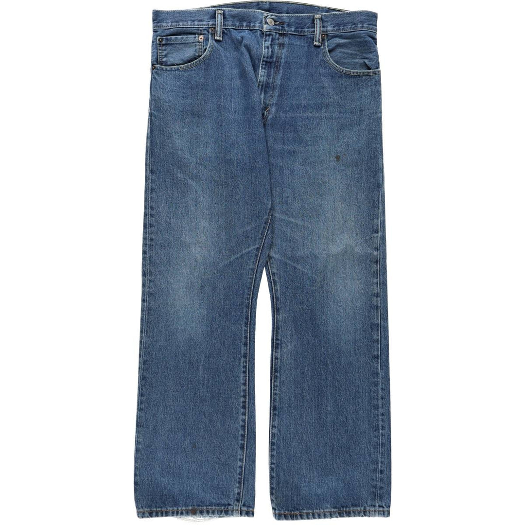 Levi's 517 Bootcut Denim Pants, Men's Size 37 cotton blue type Vintage Second Hand