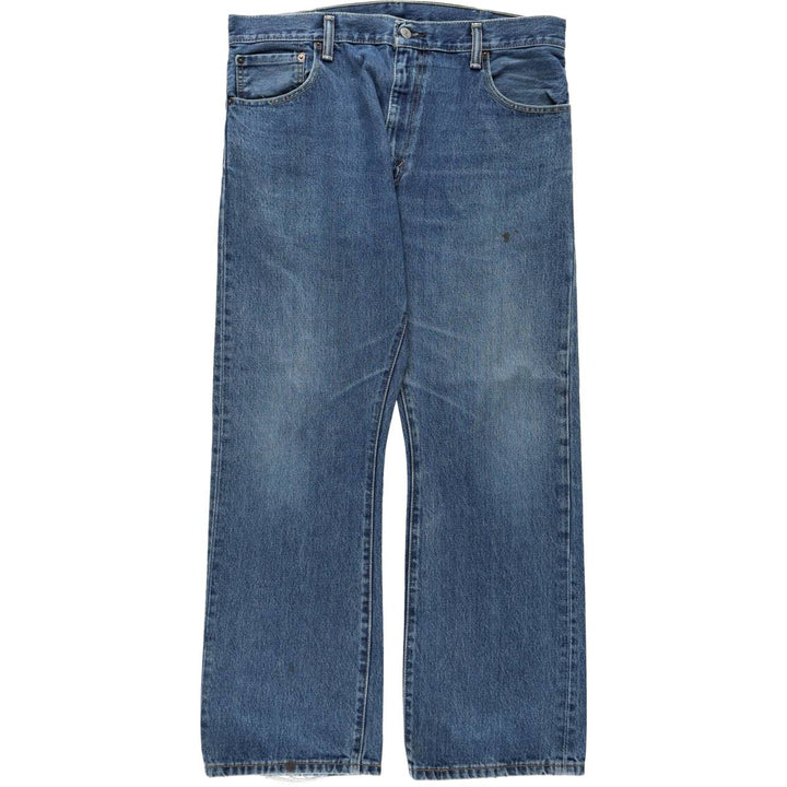 Levi's 517 Bootcut Denim Pants, Men's Size 37 cotton blue type Vintage Second Hand