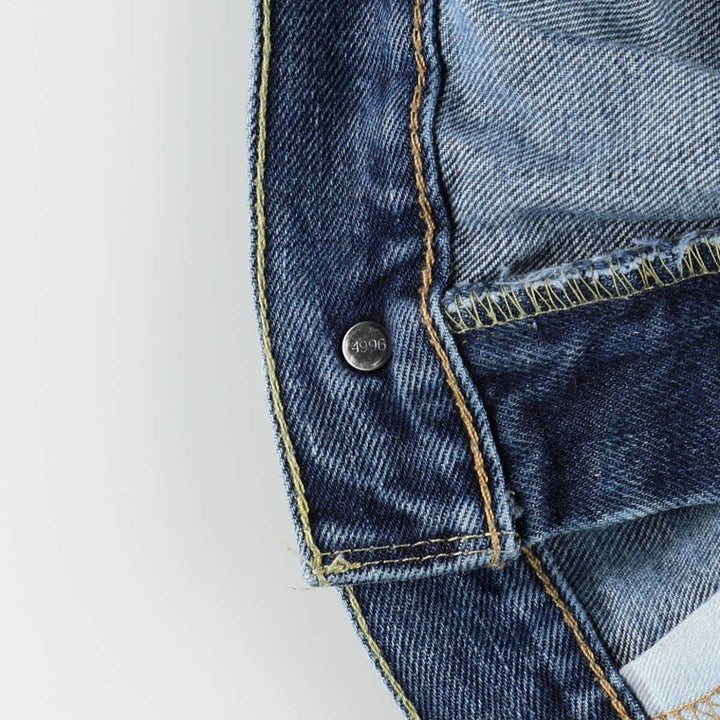 Levi's 517 Bootcut Denim Pants, Men's Size 37 cotton blue type Vintage Second Hand