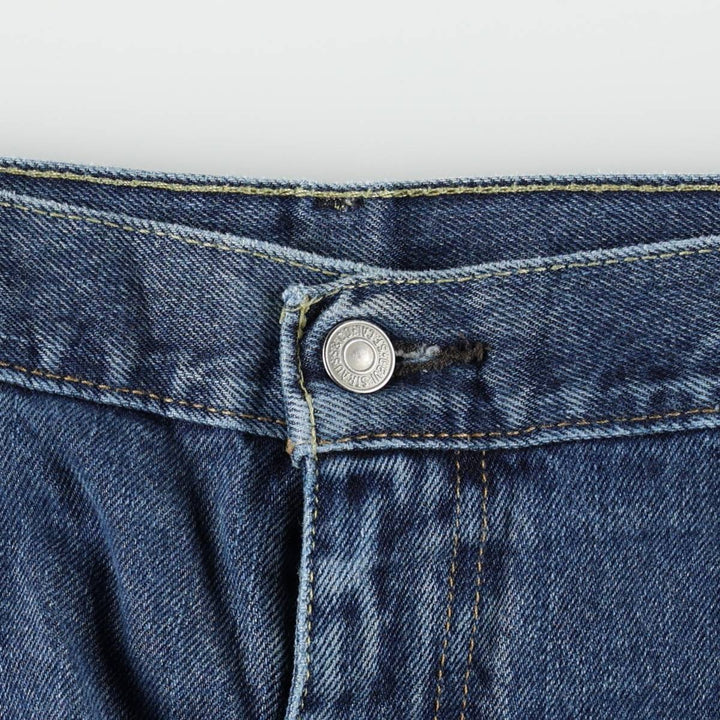 Levi's 517 Bootcut Denim Pants, Men's Size 37 cotton blue type Vintage Second Hand