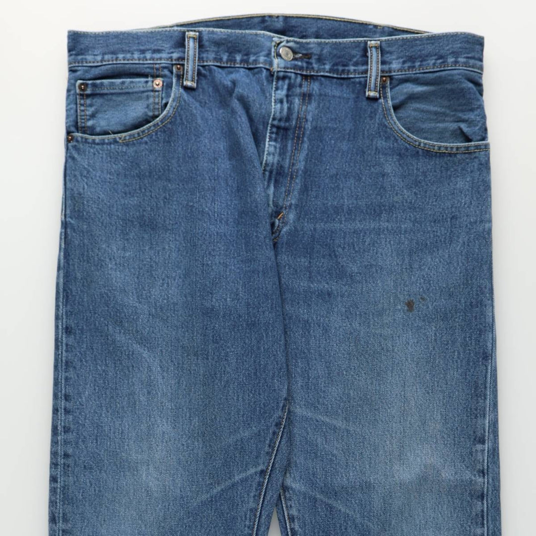 Levi's 517 Bootcut Denim Pants, Men's Size 37 cotton blue type Vintage Second Hand