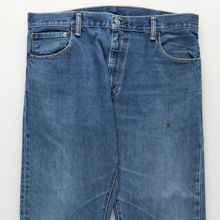 Levi's 517 Bootcut Denim Pants, Men's Size 37 cotton blue type Vintage Second Hand