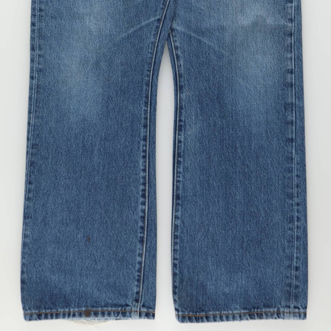 Levi's 517 Bootcut Denim Pants, Men's Size 37 cotton blue type Vintage Second Hand
